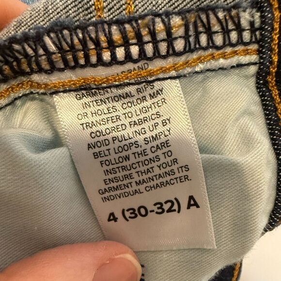 Lucky Brand Uni Fit High Rise Skinny Ankle Jean Dark Wash 30-32A Petite - Picture 7 of 10